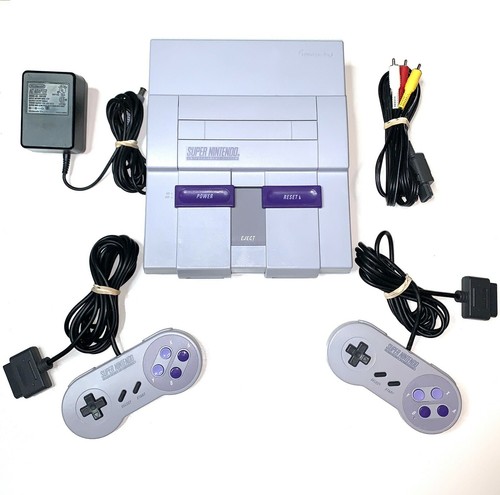 Console super nintendo snes - console,
