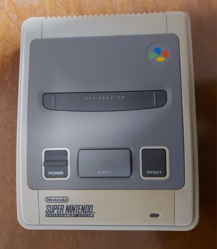 Console vintage super nintendo - console,