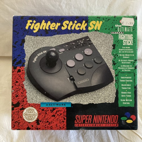 Fighter stick super - stick, nintendo