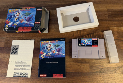 Mega man super nintendo snes - mega,
