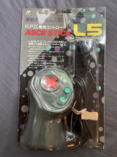 Ascii stick controller - ascii, l5
